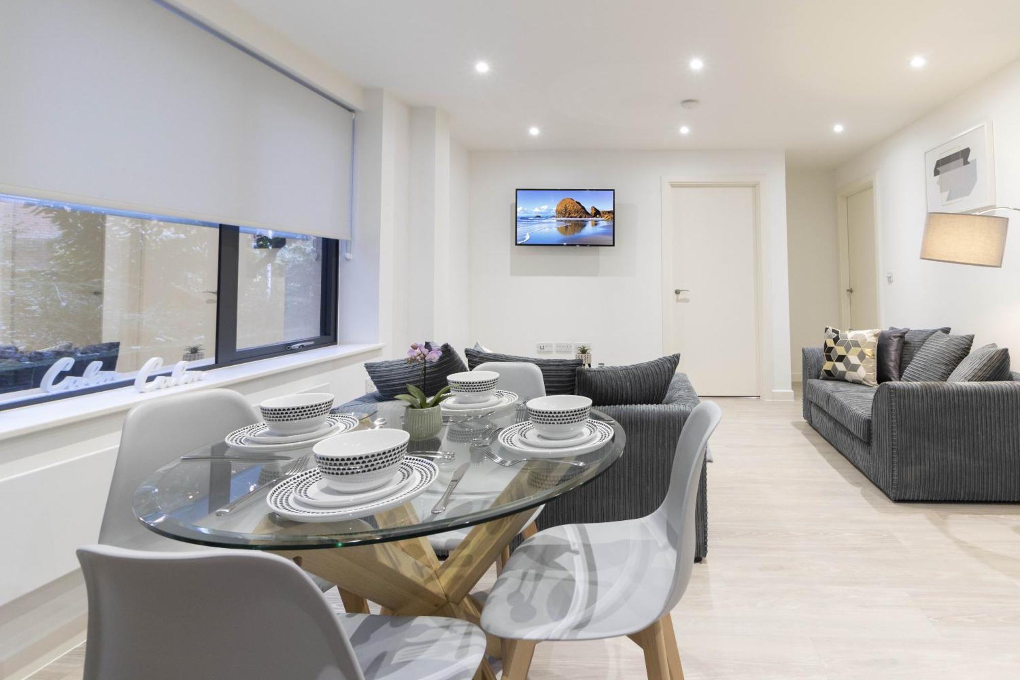 엑서터 Linacre 1&2 - One And Two Bed Flat Behind The Cathedral With Free Parking And Fast Wifi 아파트 외부 사진